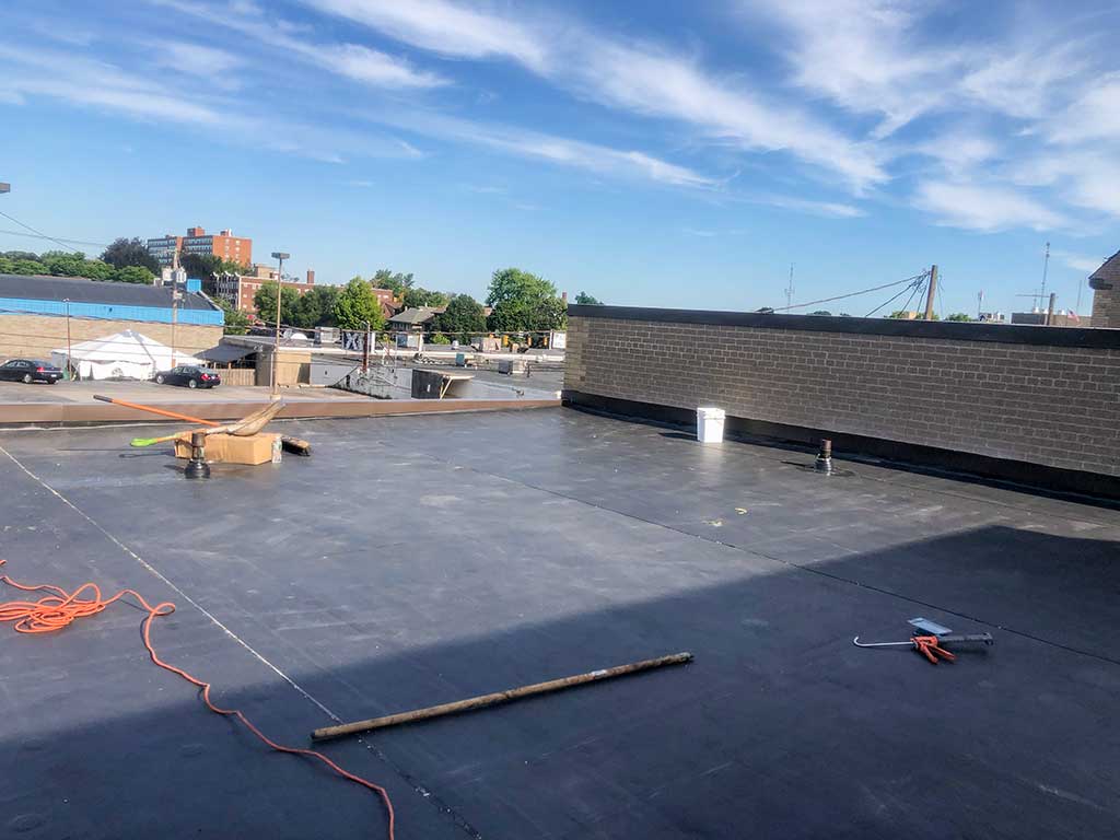 Commercial Roof Replacement in Rockford, IL Finished Roof Replacement