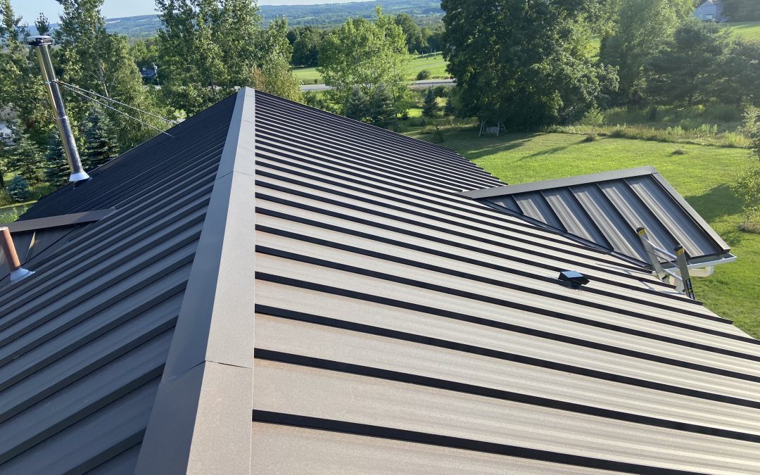 New Installation of Metal Roofing in Canandaigua